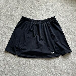 Under Armour Black Athletic Skirt with Built in Shorts